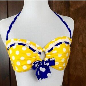 Betsey Johnson Bikini top sz 38/39 (Lg)